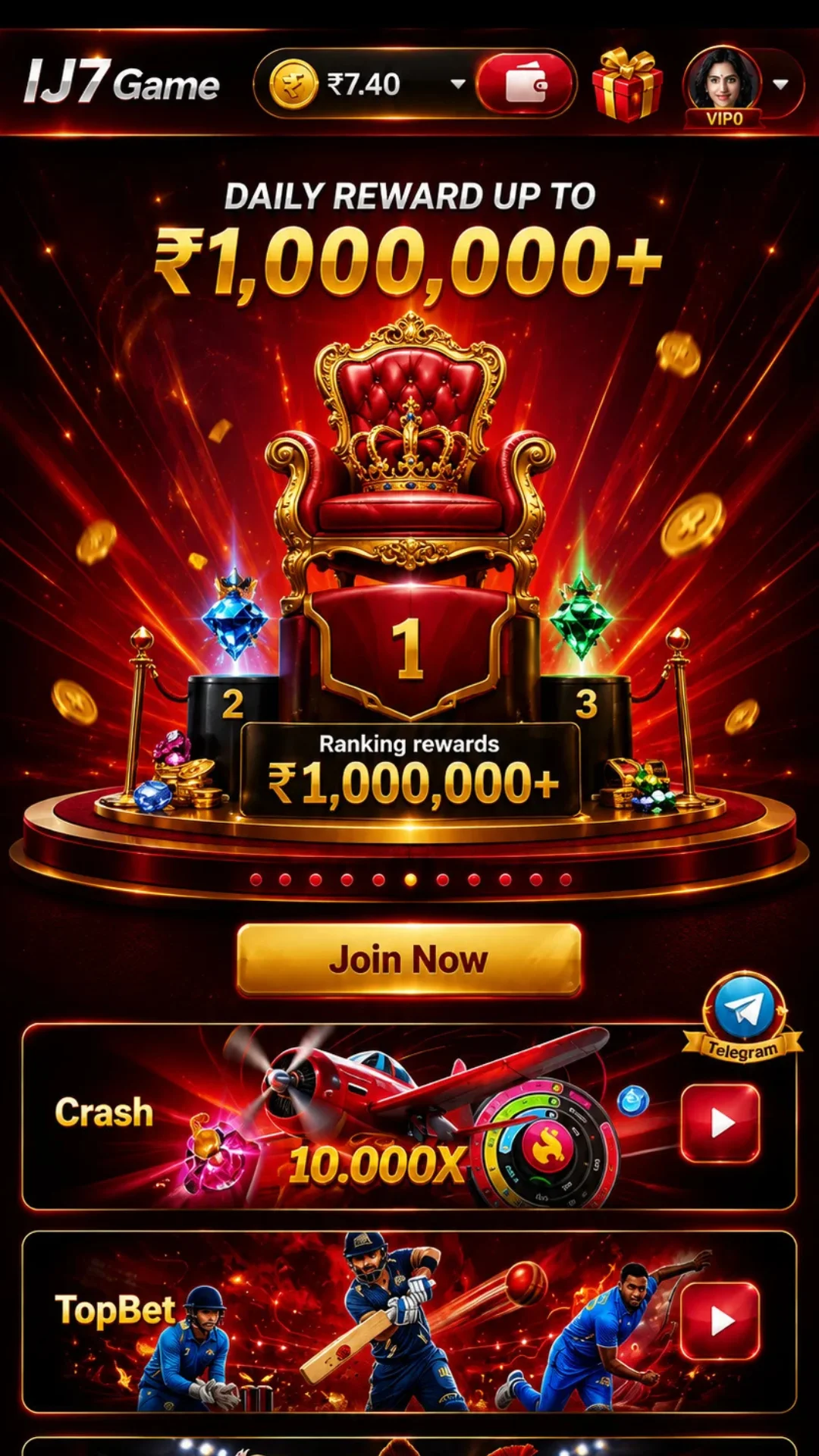 IJ7 Game Login and Account Registration Portal